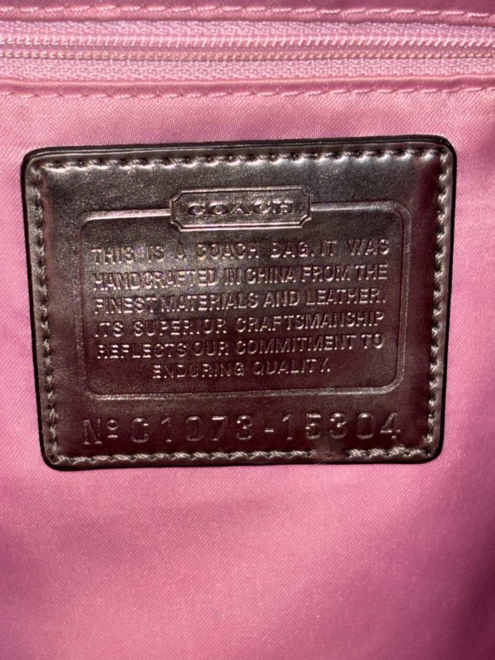 Coach Pink Poppy 2010 - Picture 3 of 10